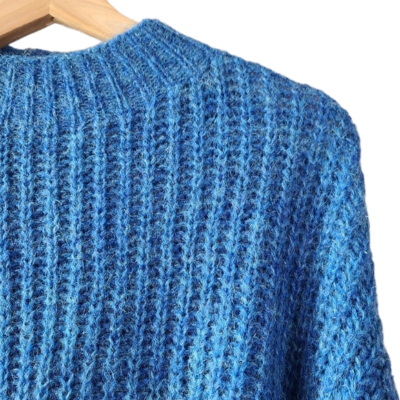 Happy X Nature Blue Comfy Knit Sweater - Picture 4 of 8